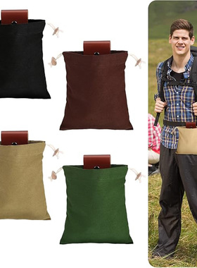 觅食袋果蔬采摘袋多功能帆布腰包工具包露营收纳包袋Foraging bag