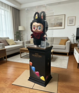 3D打印适配拉布布3代十周年zimomo黑天使收纳盒罗马柱底座展示盒