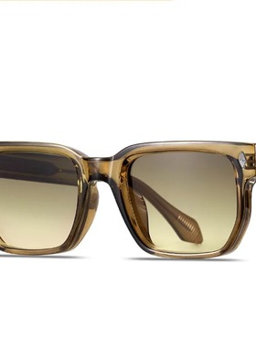 外贸方框墨镜男士高级感时尚质感