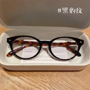 西太后眼镜框小土星书呆子板材