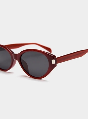 2026复古9173新款韩系TR90猫形偏光太阳眼镜潮男女网红街拍墨镜