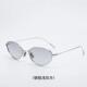 Fakem钛金属椭圆框墨镜202403防紫外线太阳镜女辣妹ins高级Fade