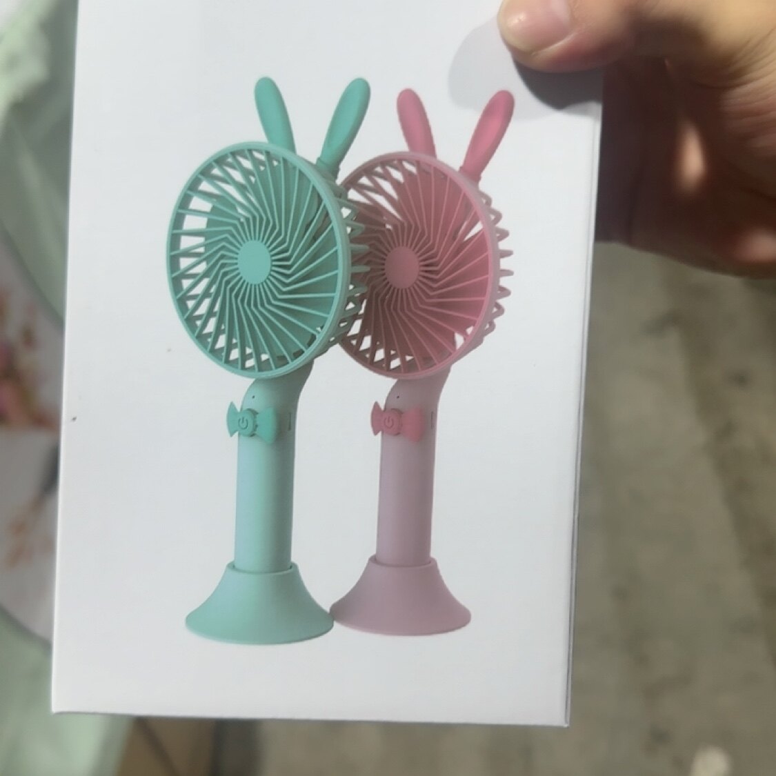 粉色 风扇
