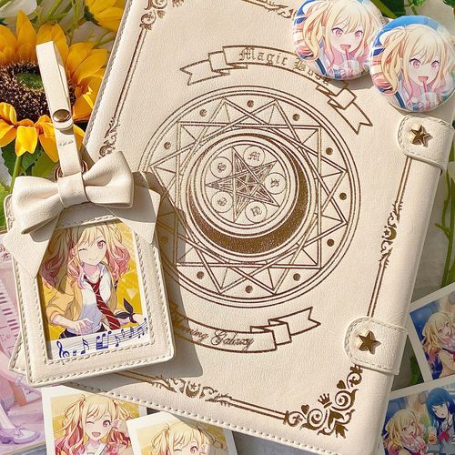 原创魔法书蝴蝶结卡包猫宁咕噜