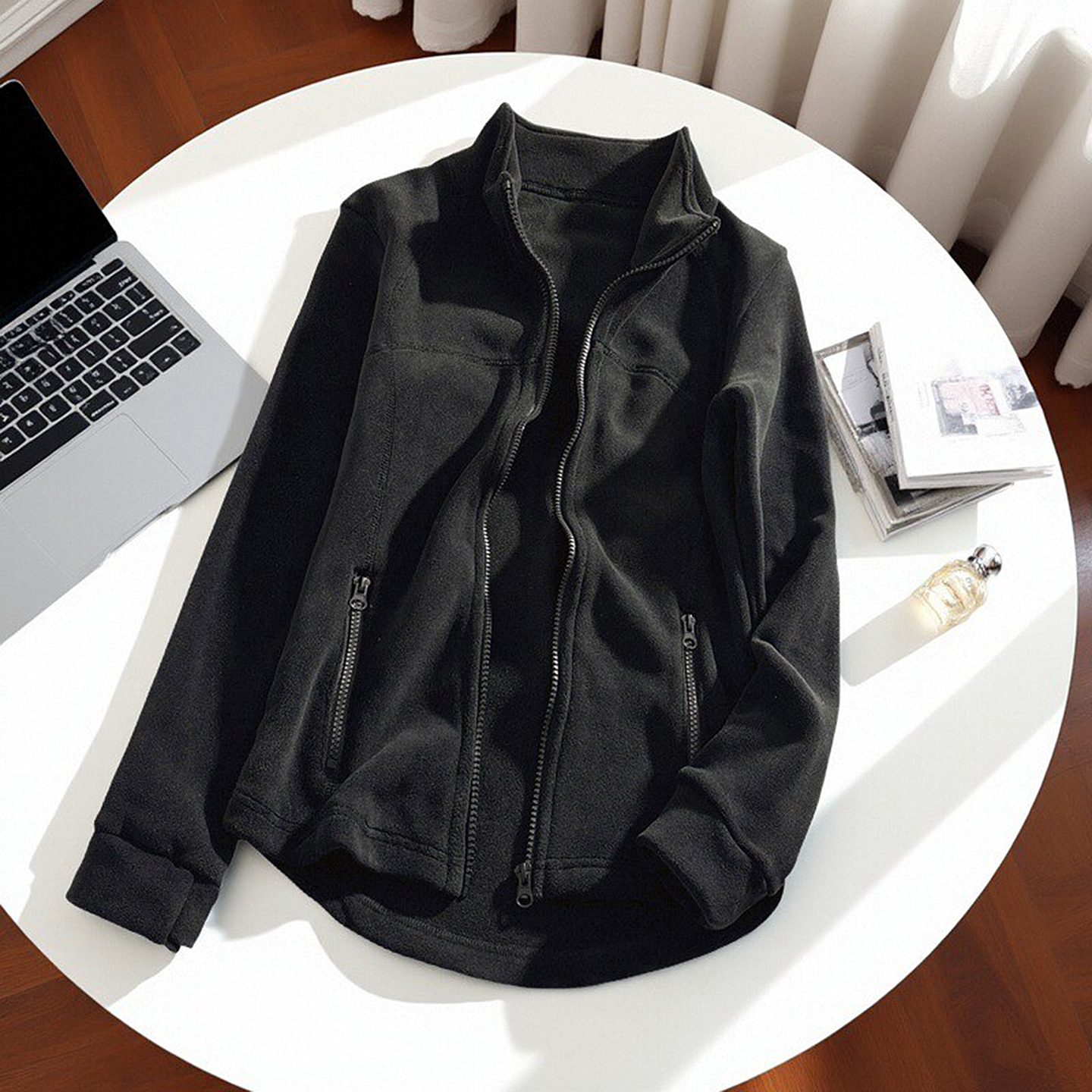 摇粒绒户外外套女新款上衣冲锋衣