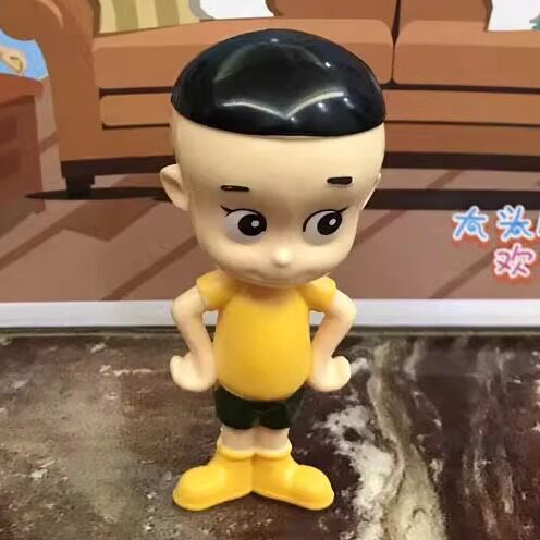大头儿子套装大头儿子漂亮妈妈小头爸爸欢乐一家人过家家儿童玩具