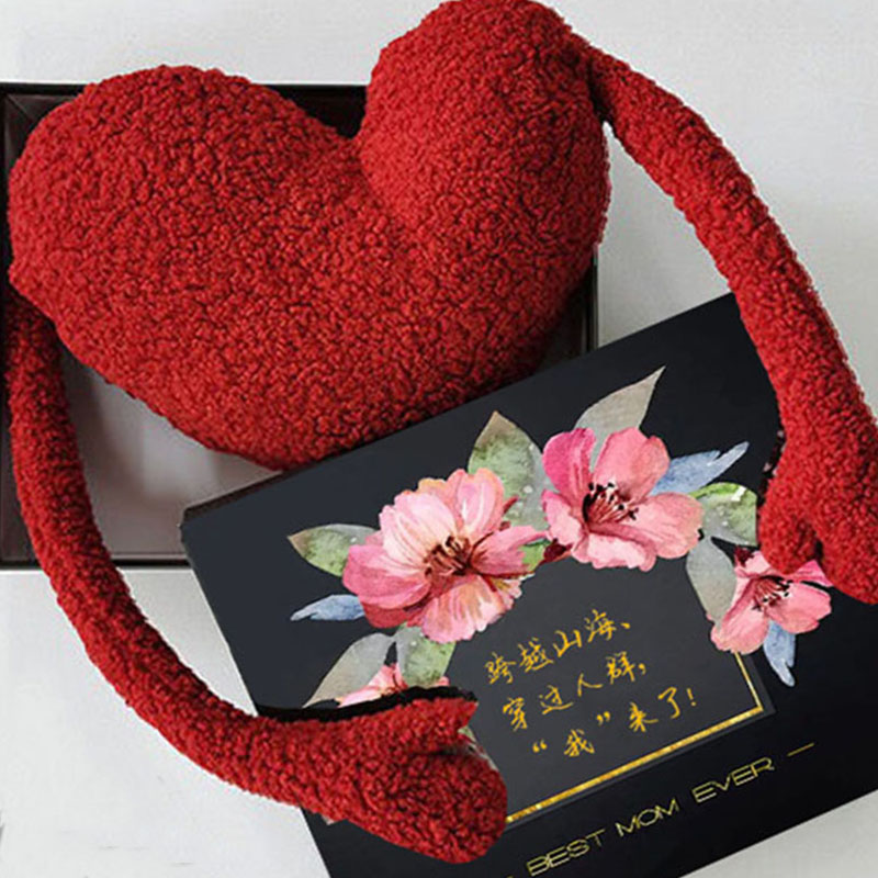 Kidult羊羔绒抱枕生日结婚礼物