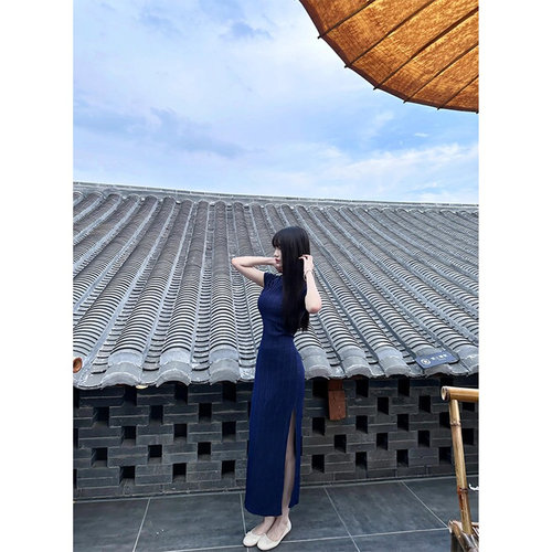 轻熟新中式改良版旗袍连衣裙夏季