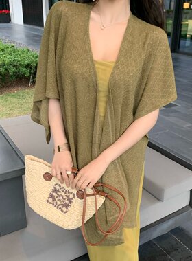 百搭夏季外搭时尚民族风防晒披肩JE01SZPT2160