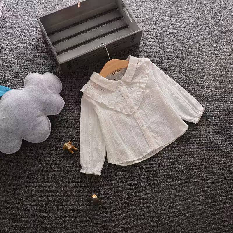 Chemise fille à manche longue - Ref 2084535 Image 3