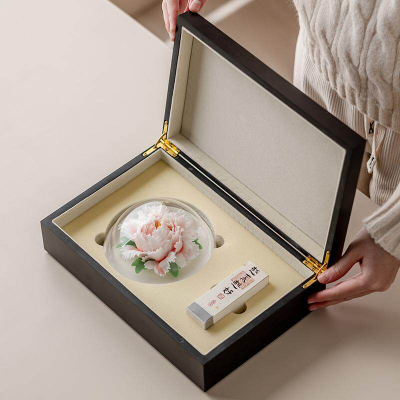 网红手捏瓷花香薰生日礼物伴手礼情人节母亲节创意送礼品扩香摆件