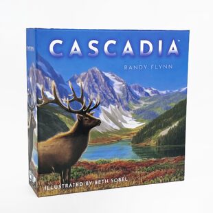 卡斯Cascadia桌游自然之旅卡迪亚含地标扩英文版互动多人卡牌游戏