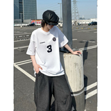 C316TH410P48夏装新款短袖T恤时尚短袖刺绣运动tee学院宽松，男装T恤，电商C316