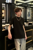 C316T1119P38控58春夏新款短袖T恤时尚修身百搭tee王嘉尔同款，男装T恤，电商C316