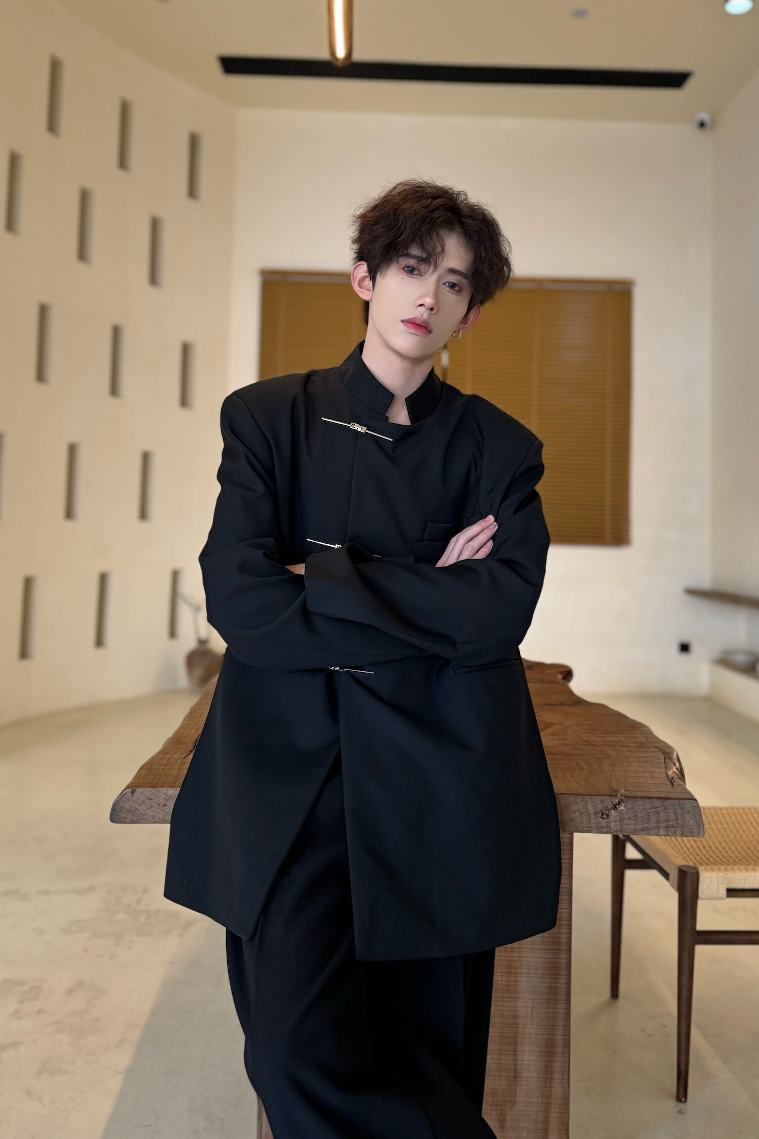 C316WY850P98特价春装新款新中式时尚百搭短款外套西服西装,男装西服,电商C316