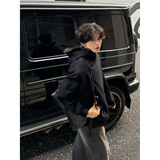 C316WY1032P68秋冬新款长袖毛领连帽卫衣时尚纯色时尚帽衫，男装卫衣，电商C316