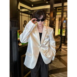 C316XZ0326P118春夏新款长袖西服亮色西装场合玫瑰花设计外套，男装西服套装，电商C316