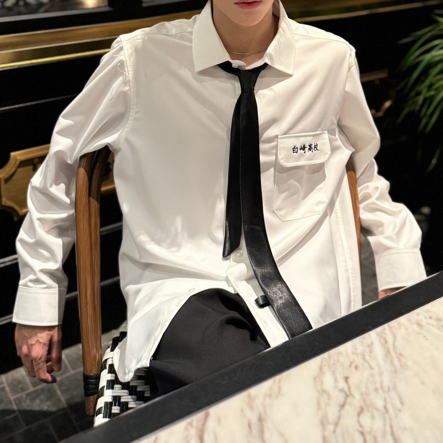 C316CS1233P58送领带时尚百搭DK制服班服校服情侣装长袖衬衫,男装衬衫,电商C316