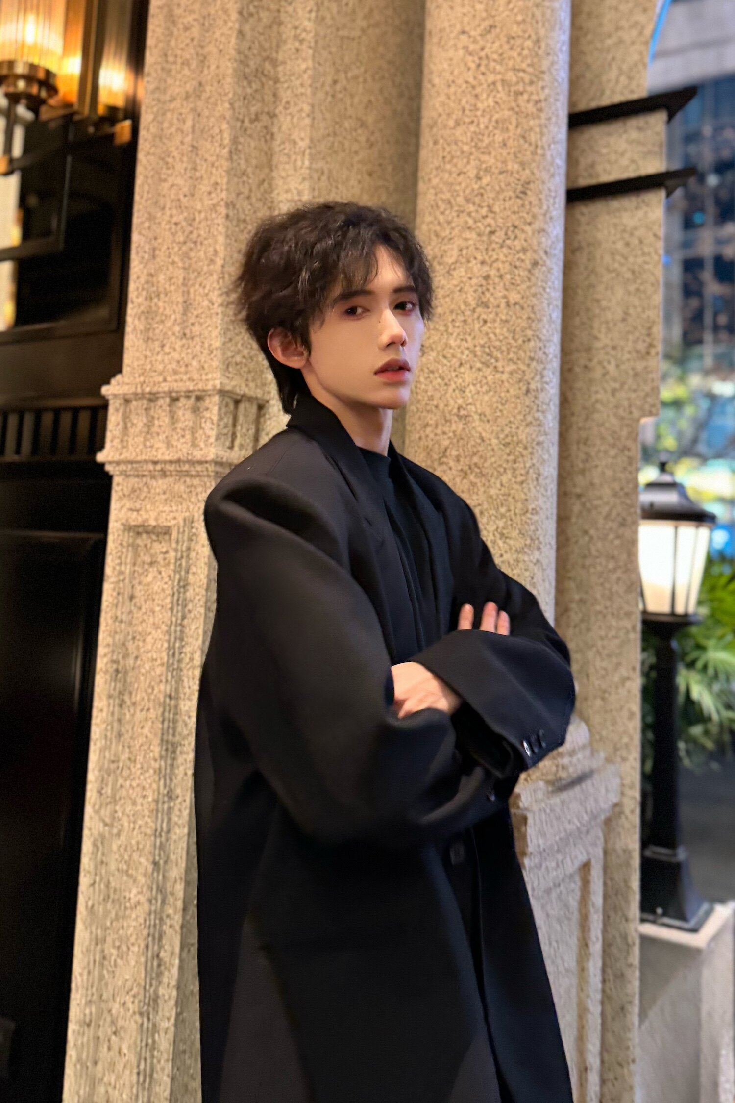 C316XZ258P98春装新款白色黑色西服百搭宽松西装外套帅气网红,男装西服,电商C316