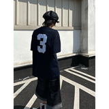 C316TH410P48夏装新款短袖T恤时尚短袖刺绣运动tee学院宽松，男装T恤，电商C316