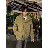 C316MY1023-1P118秋冬新款压花棉衣设计感时尚百搭棉袄外套，男装棉衣，电商C316