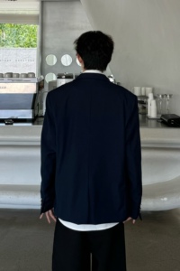 C316 XZ000 P98 秋装新款制服DK转场班服校服时尚西装外套男学院图片