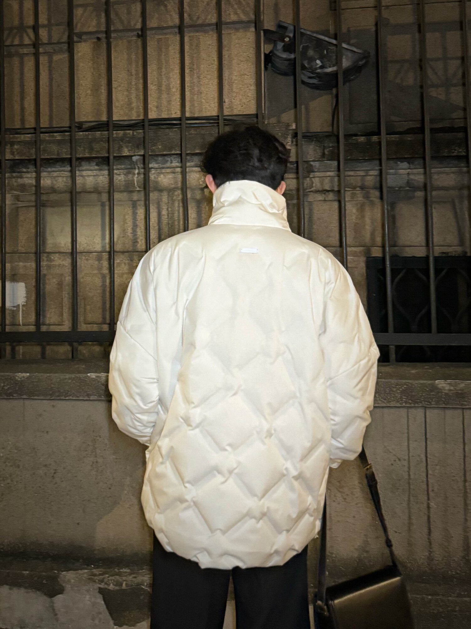 C316Y807P168冬装新款羽绒服时尚百搭菱形设计保暖过年战袍,男装羽绒服,电商C316