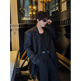 C316XZ1075P98K1075P68春装新款黑色西服个性休闲西装套装，男装西服，电商C316