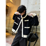 C316MY1285P118秋冬新款毛衣小香风针织衫个性时尚毛衣短款，男装针织衫/毛衣，电商C316