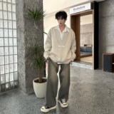 C316MY118P88秋冬新款毛衣V领时尚百搭针织衫毛线衣网红直播，男装针织衫/毛衣，电商C316