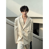 C316XZ8027P98K8028P58春款香槟色帅气套装个性时尚西服西裤，男装西服，电商C316