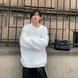 C316 MY128 P88 秋冬男士毛衣针织衫线衣毛衫套头潮流圆领高级图片