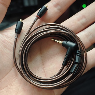 高纯度OFC无氧铜微膨胀MMCX插针耳机线  线材软 手感好 结实耐用