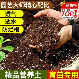 蔬菜育苗基质土 扦插育苗专用营养土叶菜茄果瓜类育苗泥