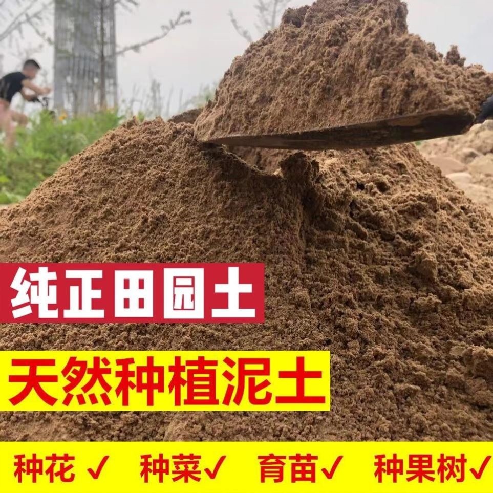 天然沙壤土田园土通用进口种菜养花专用沙土营养土透气透水花园