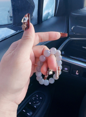 正品天然和田玉冰烟紫手串优雅气质时尚贵气卡12手链乌鲁木齐直发