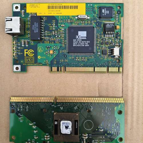 适用卡3C905C-TX-M，CPU老款Slot1接口746议价