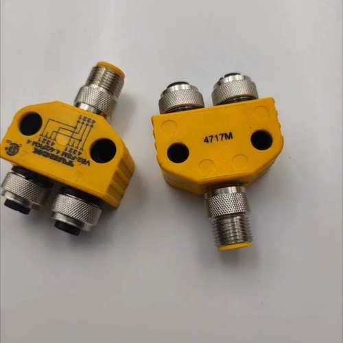 适用Y型M12 4芯公头转双头4芯母头VB2-FSM4.4议价