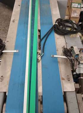 议价传送带 成色新 蓝色绿色边框 带光电开关 可调速 适询价