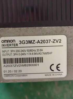 议价3G3MZ-A2037-ZV2变频器j询价