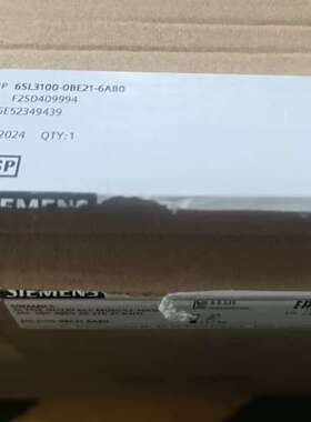 议价仅拆封6SL3100-0BE21-60现发询价