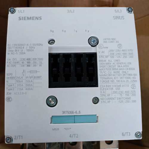 议价3RT5066交流接触器询价
