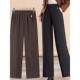 双规格可选 妈妈加绒加厚直筒裤 XMKH2450 三色可选