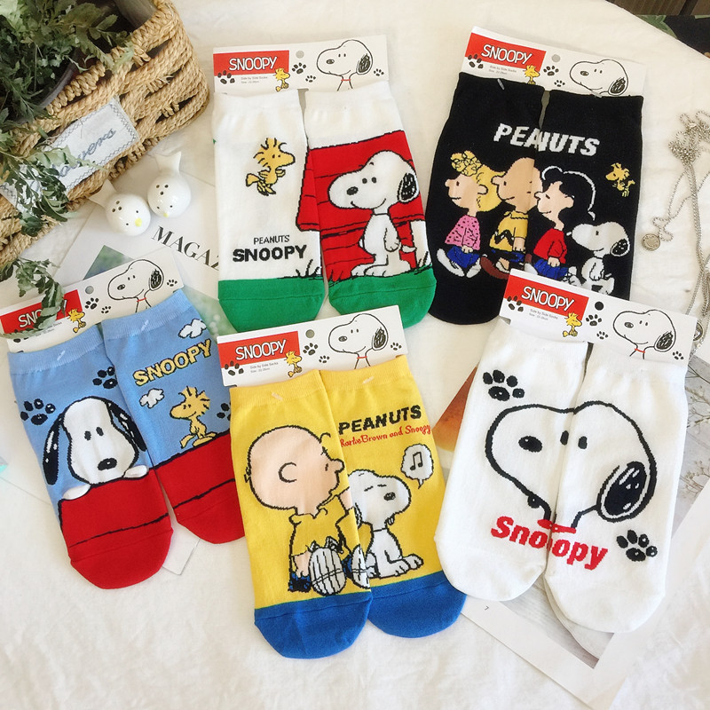 卡通短袜韩国舒适吸汗可爱女袜