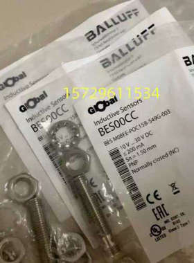 全新原装现货巴鲁夫BES00CC接近传感器BES M08EE-POC15B-S49G-003