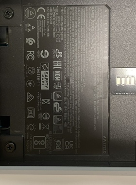 外星人AW2721D AW2723DF屏幕更换维修LM270WQB SSA1 SSA2