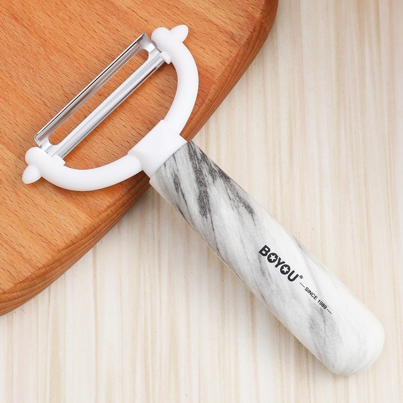 正品博友多功能削皮器水果蔬菜家用打皮刀刮丝神器刨皮器 P3718