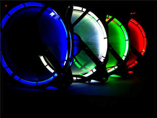 日蚀cm厘米12V机箱电脑主机发光圈光环散热风扇 025 新款 全新静音