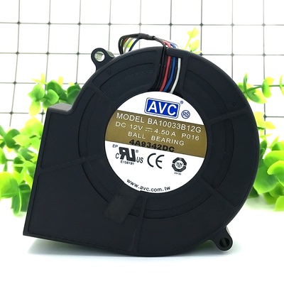 烧烤炉 BA10033B12G 9733 PWM 离心涡轮鼓风机风扇12V4.5A大风量