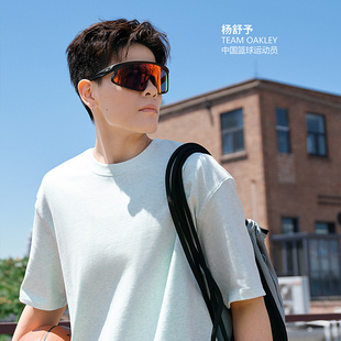 Oakley 骑行高级跑步运动太阳镜大框遮阳墨镜 欧克利9484D男女同款